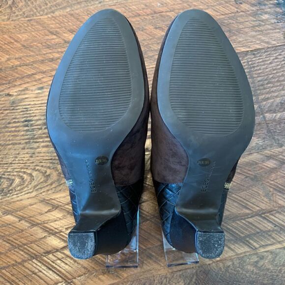 𝅺BCBGeneration “ Dawn” Faux Suede/Leather Ankle Boots 8.5 - Picture 12 of 12